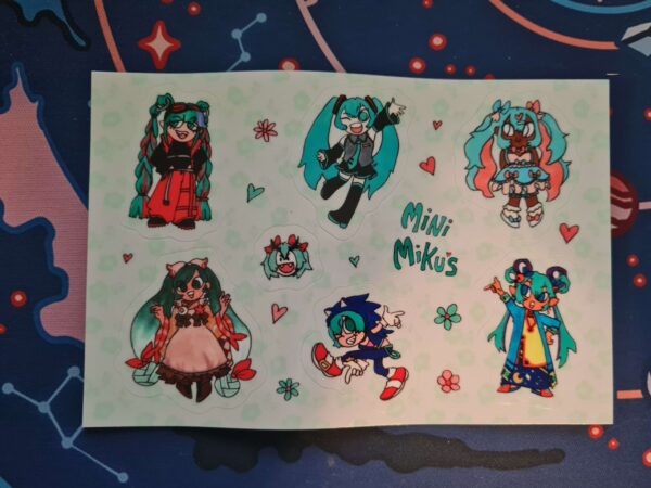 Miku Sticker Sheets