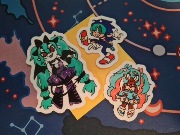 Mini Miku Stickers